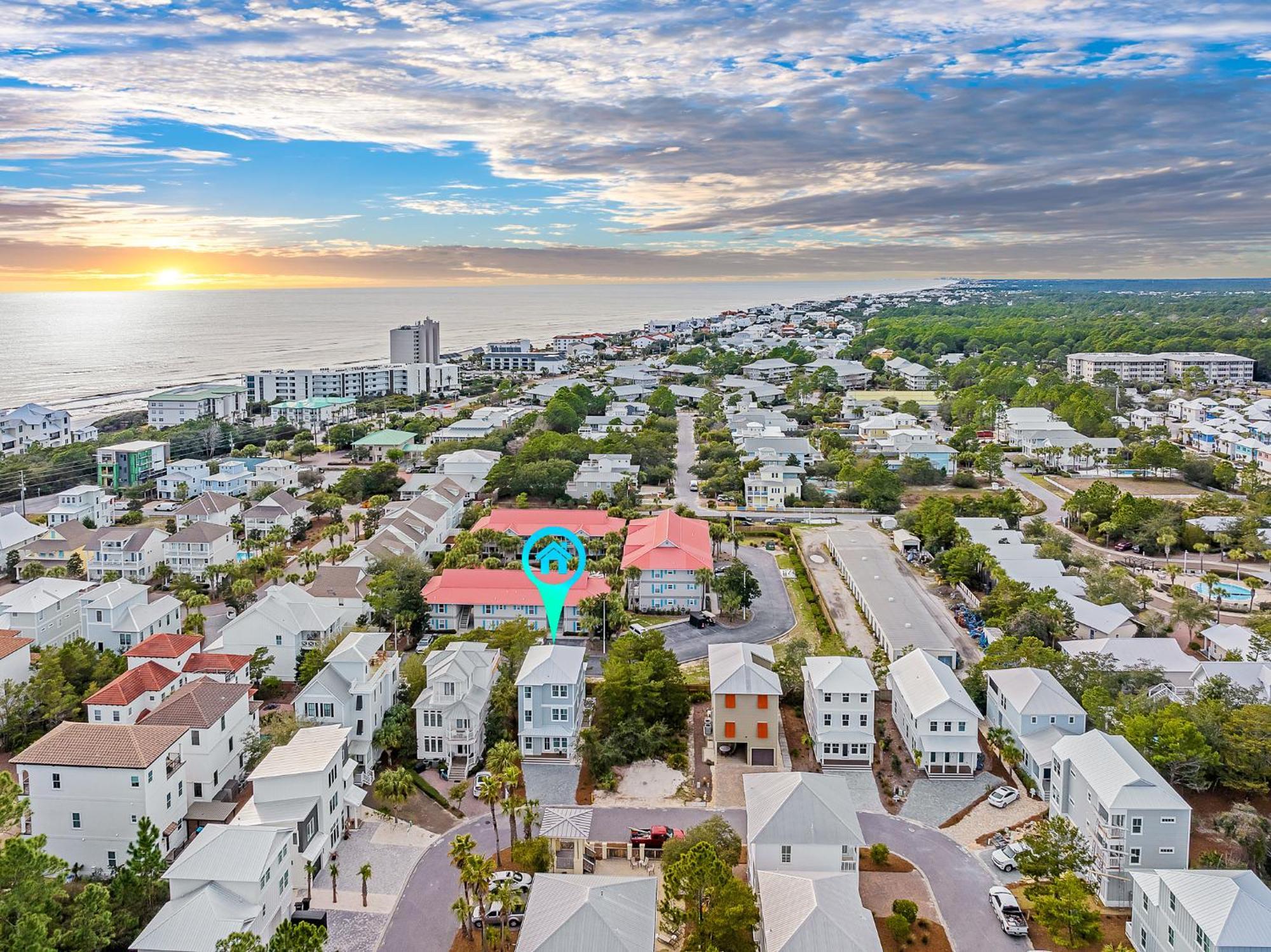 Shellabrate Good Times A Brand New Home For 2024 Only 3 Blocks To The Beach With Community Pool Santa Rosa Beach Exteriér fotografie
