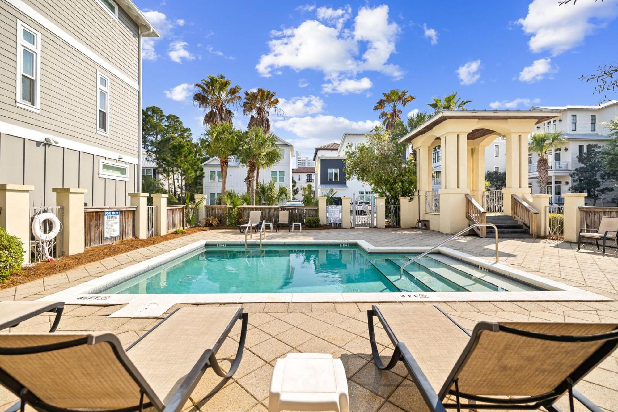 Shellabrate Good Times A Brand New Home For 2024 Only 3 Blocks To The Beach With Community Pool Santa Rosa Beach Exteriér fotografie