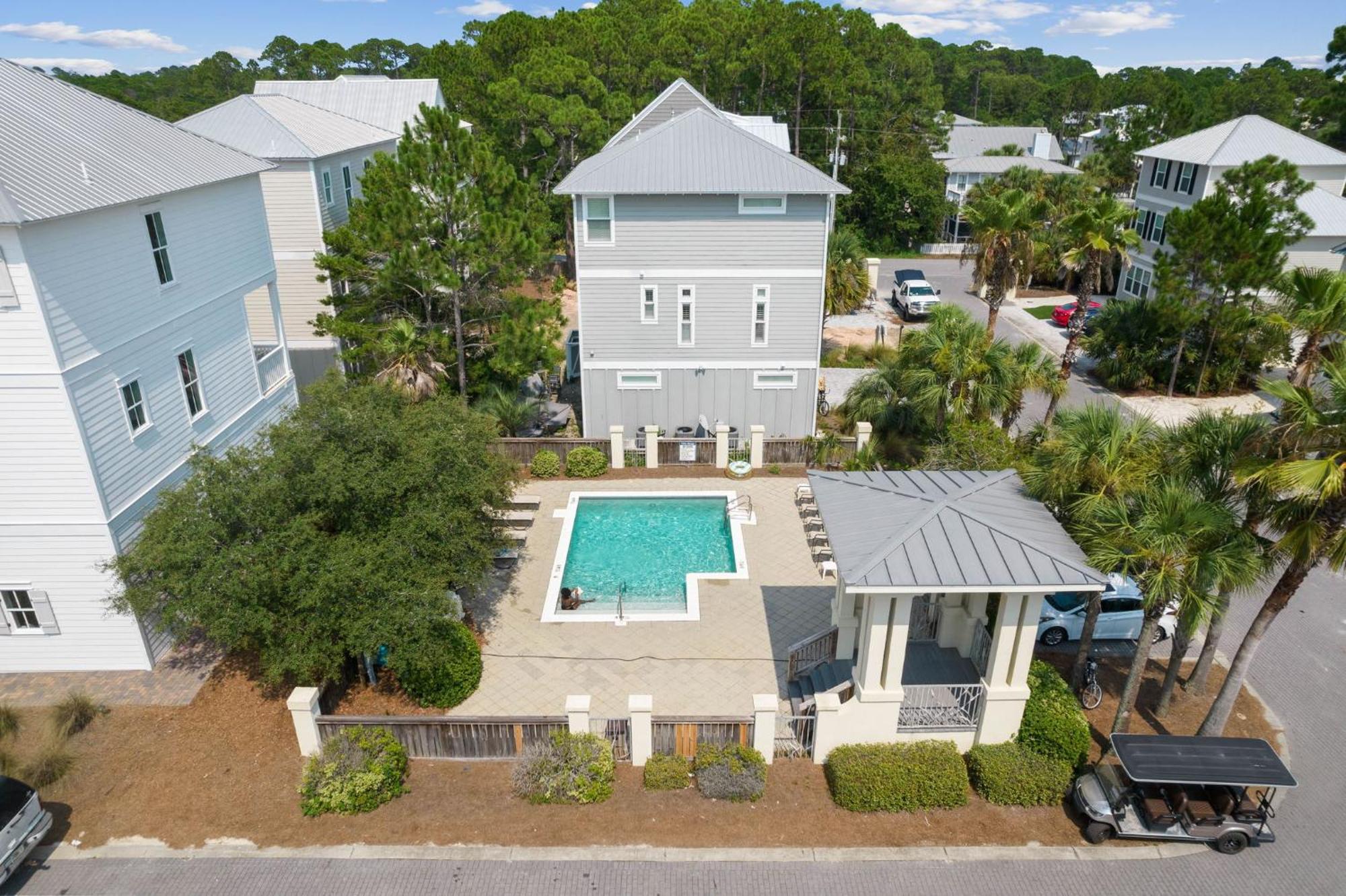 Shellabrate Good Times A Brand New Home For 2024 Only 3 Blocks To The Beach With Community Pool Santa Rosa Beach Exteriér fotografie